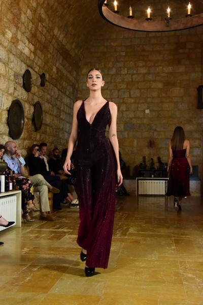 Hope Wears Lebanese Fashion Runway part 2 